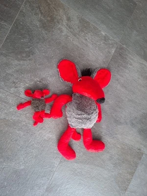 2 Zonk Riesenzonk ca 80 cm u. ca 25 cm RARITÄT Sat 1 Trostpreis Plüschtier  - Bild 1 von 4