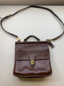Coach 9927 Umhängetasche Vintage Mahagoni Braun Leder Willis - Bild 1 von 14