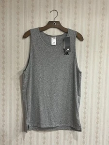 NWT Adidas Tank Top Men’s Size M Gray Training Sport Performance - Picture 1 of 7