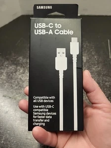 Samsung EP-DN930NWMLUS USB-C to USB-A Cable Read Description - Zdjęcie 1 z 8