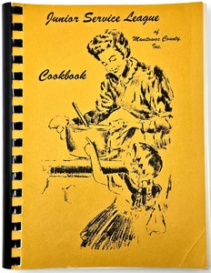 Junior Service League of Manitowoc County Cookbook 1st Printing 1981 Recipe Book - Imagen 1 de 7
