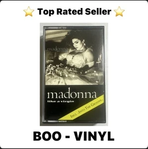 Madonna Like A Virgin Cassette Tape Play Tested EX / VG+ - Picture 1 of 6