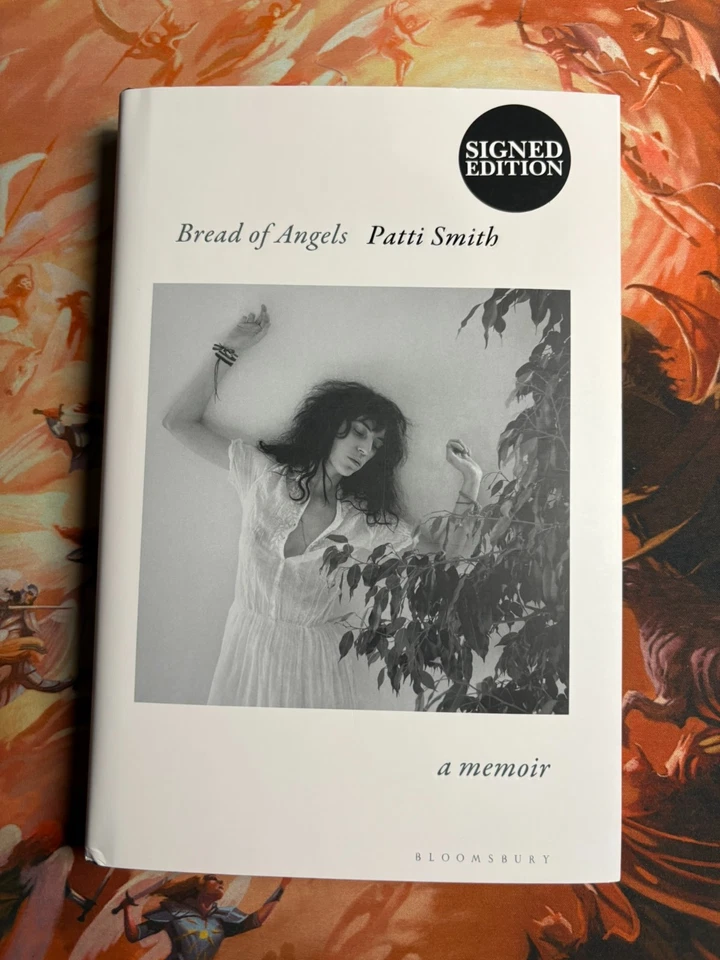 SIGNED & IN HAND!! Patti Smith Bread Of Angels Book Hardback Memoir Brand New - Image 1 of 1