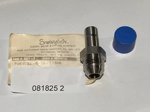 Swagelok # SS-8-TA-1-8AN Tube Adapter 1/2 Tube OD x 1/2 AN Flare 81825 2 QTY 1 - Picture 1 of 3