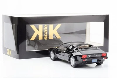 1:18 Lamborghini Jalpa 3500 Noir 1982 Comme Dans Le Film Rocky IV Échelle KK - Photo 1/4