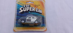 yot supercar datsun 510 police car taiwan rare diecast metal toy 1/64 