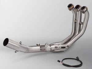 For Yamaha MT09 FZ09 2021-2023 Full Exhaust System Header Front Link Pipe - Picture 1 of 2