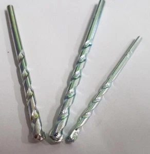 4mm 5mm 6mm 8mm 10mm Masonry Masonary Wall Drill Bits Various Sizes & Long Bits - Picture 1 of 16