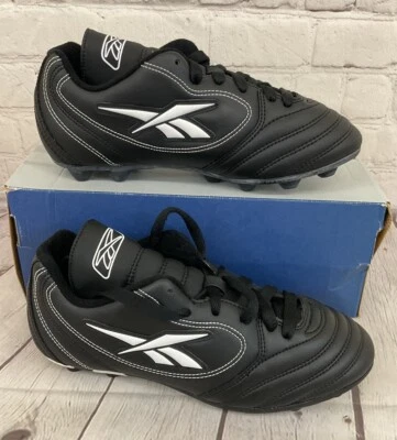 Botines de fútbol juvenil Reebok 19-62611 Defiance MS JR negros blancos EE. UU. 5,5 Reino Unido 5 UE 37 Foto 1 de 4
