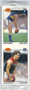 1994 Allen's Double Card Peter SUMICH (WCE) Allen JAKOVICH (Melb) Sealed +++