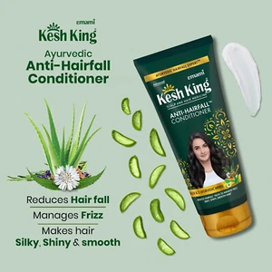 Emami Kesh King Ayurveda Anti-Hair Fall Hair Conditioner - 200 ML - Free Ship - Picture 1 of 13