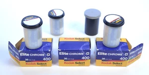 5 Rolls Kodak 400 ASA EliteChrome Color Slide Film 36 Exposure EL 135-36 Expired - Picture 1 of 7