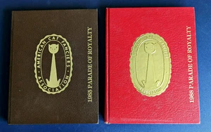 American Cat Fanciers Association PARADE OF ROYALITY Lot of 2 (1985/1988) - Picture 1 of 1