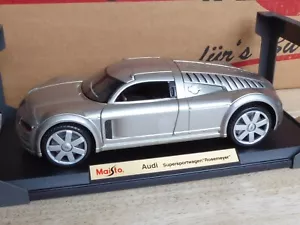 Maisto 1/18 Audi Supersportwagen "Rosemeyer" Special Edition neuwertig En Ovp - Imagen 1 de 9