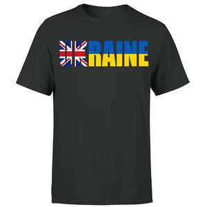 Camiseta Ucrania Paz Bandera Británica Ucraniana Anti Guerra Putin #P1 #OR #CH - Imagen 1 de 7