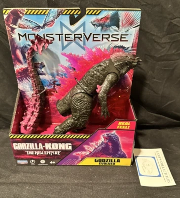 2025 Godzilla-Kong: The New Empire GODZILLA EVOLVED REAL FEEL Action Figure - Image 1 of 4
