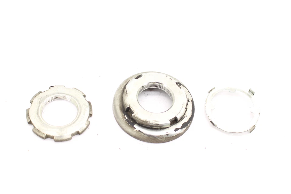 2016 HONDA CB300F FORKS UPPER TRIPLE TREE CLAMP STEEM NUT SET 90302-425-830 - Image 1 of 2