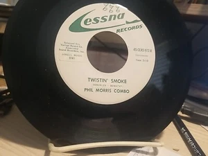 PHIL MORRIS COMBO: twistin' smoke / beer barrel polka CESSNA 7" 45 RPM R&R inst - Picture 1 of 2