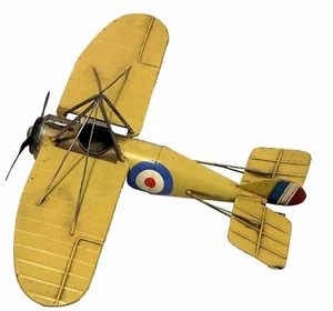 Vintage Metal Airplane Model British WWI Bristol M1C Shuttleworth Bullet (G) - Picture 1 of 6