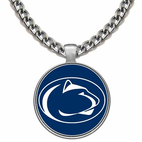 New Penn State Nittany Lions Mens Womens 24" Stainless Chain Pendant Necklace D5 Cover