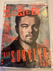 Wired 2016 The Ultimate Survival Guide Leonardo DiCaprio Cover, Freak Storms - Picture 1 of 1