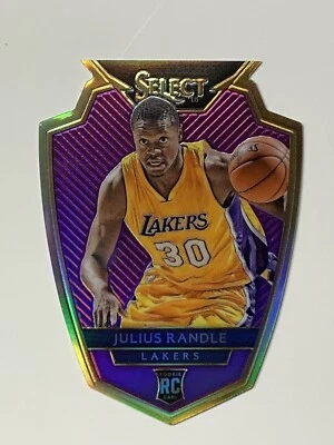Julius Randle 2014 Panini Select púrpura Prizm troquelado RC/99 TWolves #150 casi nuevo-como nuevo Foto 1 de 2