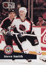 1991-92 Pro Set French #284 Steve Smith Edmonton Oilers All Star