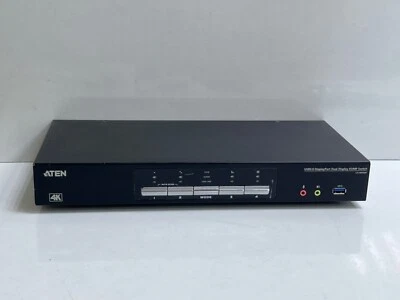 ATEN 4-Port USB 3.0 4K Displayport Doppelt Bildschirm Kvmp Schalter (CS1944DP) - Bild 1 von 4