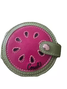 Coach Watermelon Compact Mirror Very Rare - Picture 1 of 3