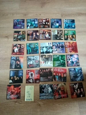 rare Lot 29 CD Hard heavy metallian Rock Métal promo magazine sampler - Photo 1/4