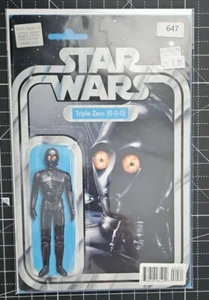 Star Wars Darth Vader #24 Triple Zero 000 Action Figure Variant Marvel 2016 9.4 - Picture 1 of 1