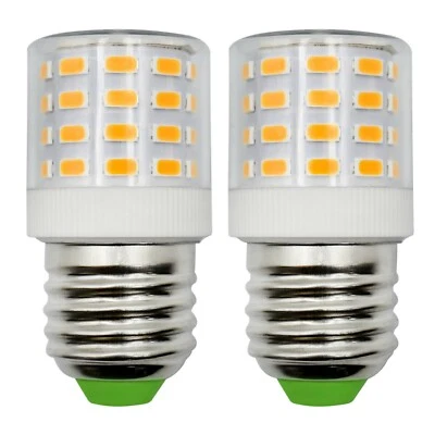 2x E27 LED Bulb 110~265V 6W White 48-5730 Refrigerator light Replace G45 Lamp H - Image 1 of 4