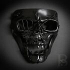 Steampunk Full Face Masquerade Mask Black M39306