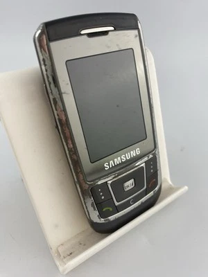 Samsung D900i Grey Unlocked 60MB 2.1" 3MP Mobile Button Phone Incomplete - Image 1 of 4