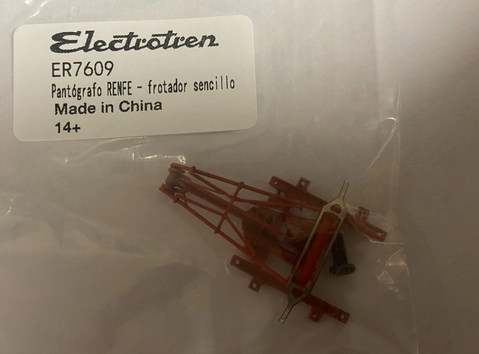 HO  REPUESTO 269 RENFE ER7609  2x Pantografo - Imagen 1 de 1