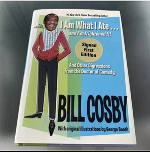 BILL COSBY HAND SIGNED I Am What I Ate... and I'm Frightened!!! : HARDBACK W/JKT - Picture 1 of 2