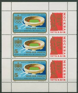 Ungarn 1975 SOZFILEX Olympiastadion Moskau Kleinbg. 3042 A K postfrisch (C92817) - Bild 1 von 1
