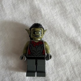 Lego Lord of the Rings Moria Orc Olive Green - lor011 9473 - 1F