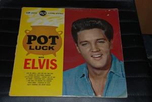 12" LP ELVIS "Pot Luck" Germany RCA TELDEC LSP 2523 LIVING STEREO - Picture 1 of 4