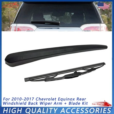 For Chevrolet Equinox 2010-2017 Windshield Back Wiper Rear Arm + Blade Kit E - Image 1 of 4