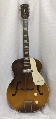 Guitarra Harmony Hollywood Arch Top, vintage Foto 1 de 4