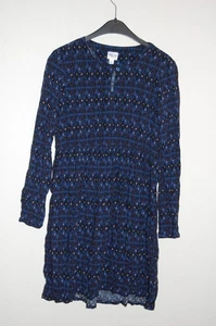 POCOPIANO - GR. 164 - Blusenkleid blau-schwarz langarm - Bild 1 von 3