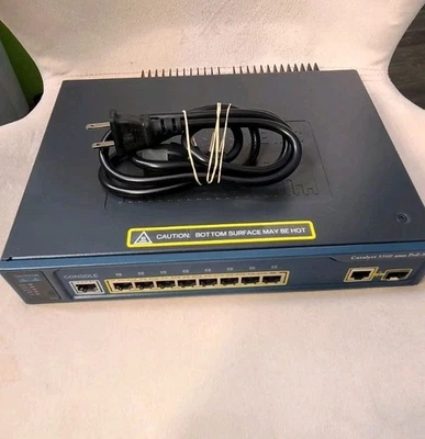 Cisco Catalyst WS-C3560-8PC-S Compact 8 Port 10/100 PoE Switch - Image 1 of 4