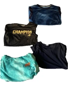 4 x Boys T Shirts Size 14 Clothes Hoodie Santa Cruz Champion Target Dri Fit Tops - Foto 1 di 14