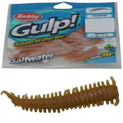 Berkley Gulp Sand Worms 2 Inch - Image 1 of 4