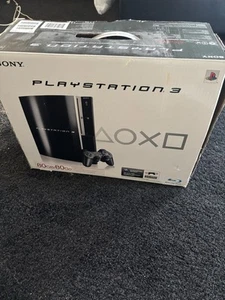 *NO CONSOLE* SONY PS3 PLAYSTATION 3 ORIGINAL 80GB CARDBOARD BOX PACKAGING ONLY - Picture 1 of 4
