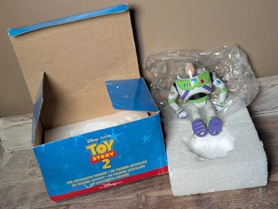 Disney Pixar Toy Story 2 Buzz Lightyear Articulated Figurine Action Figure - Image 1 of 4