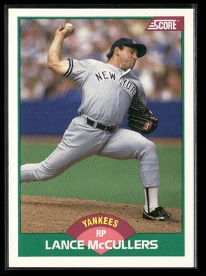 1989 Score Rookie & Traded - Lance McCullers #63T - Image 1 of 2