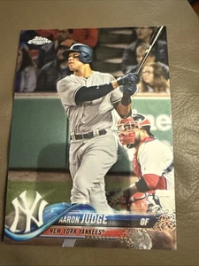2018 Topps Chrome - Aaron Judge #1 Refractor HOF Homer King - frühe Karte - Bild 1 von 2