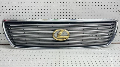 2001-2003 LEXUS LS430 Grelha de Capô Frontal Grelha Dourada Logotipo Emblema Original Fabricante de Equipamento Original - Imagem 1 de 4